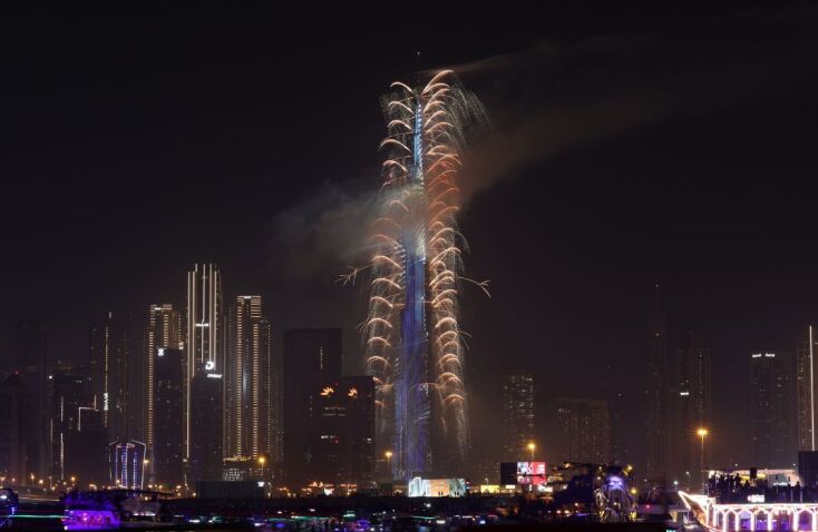 New Year's Eve celebrations in Hanoi