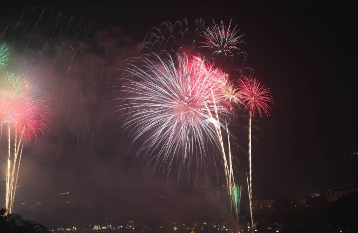 New Year's Eve celebrations in Hanoi