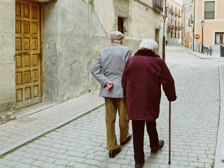 ζευγαρι ηλικιωμενων