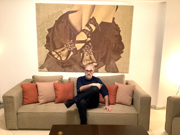 Ο Γιώργος Σκαμπαρδώνης