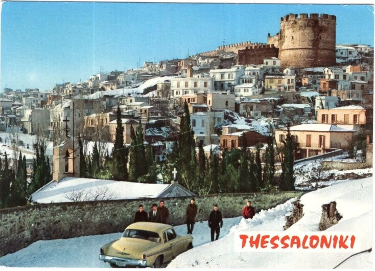 Θεσσαλονίκη με χιόνι