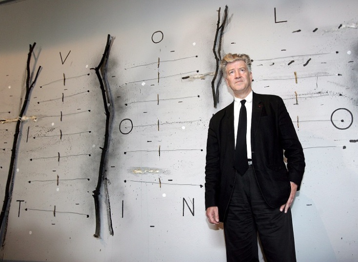 Ο Ντέιβιντ Λιντς σε έκθεση τεχνης