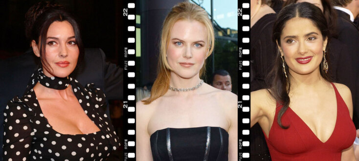 Μόνικα Μπελούτσι, Νικόλ Κίντμαν, Σάλμα Χάγιεκ