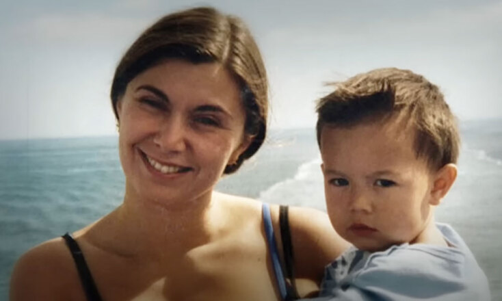 Η Βερόνικα με τον γιό της Μάρκους Λιν