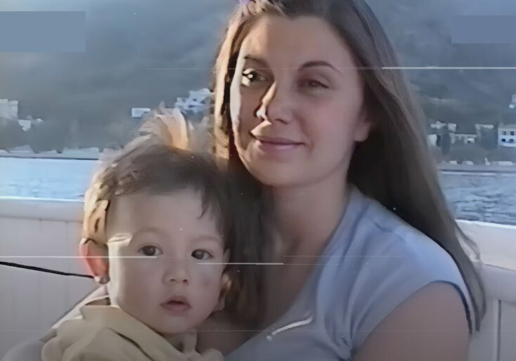 Η Βερόνικα με τον γιό της Μάρκους Λιν