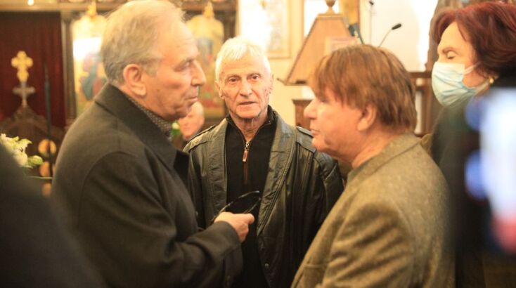 Εικόνες από την κηδεία της Καίτης Γκρέυ