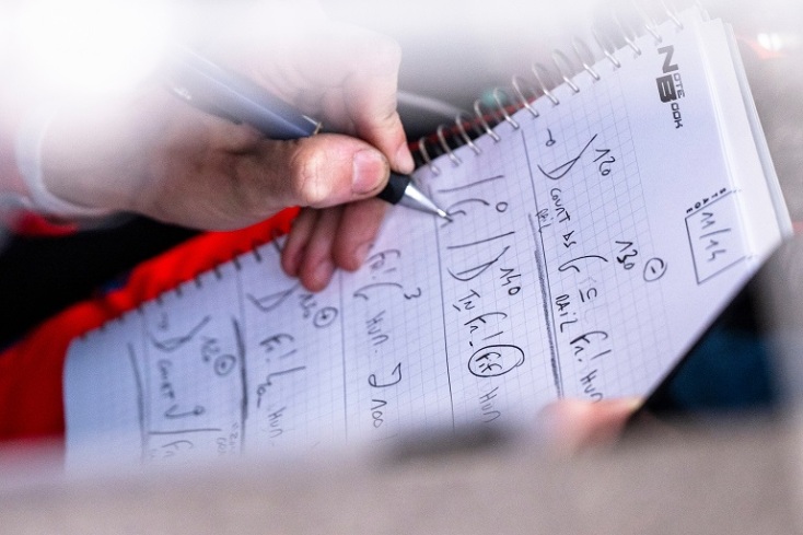 χερι, μολυβι, μπλοκ σημειωσεων