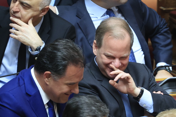 Άδωνις Γεωργιάδης και Κώστας Αχ. Καραμανλής