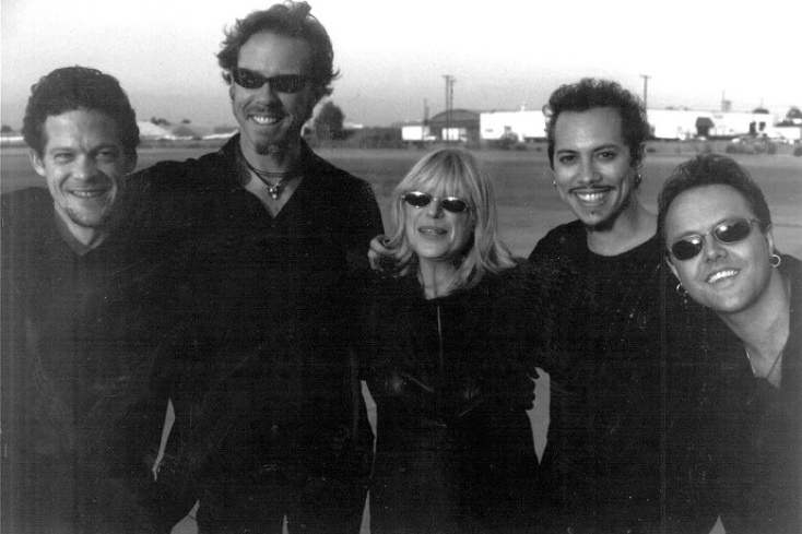 Οι Metallica με την Mαριάν Φέιθφουλ