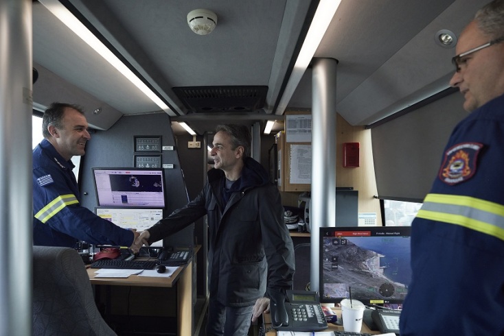 Ο Πρωθυπουργός Κυριάκος Μητσοτάκης