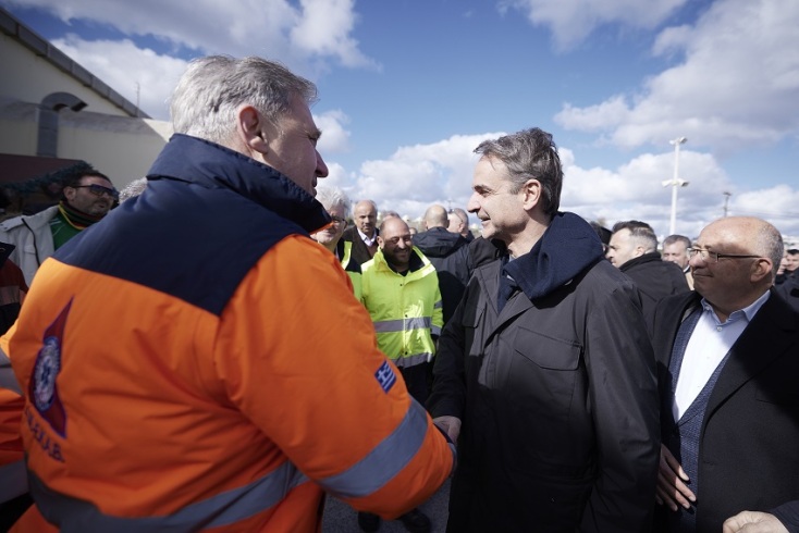 Ο Πρωθυπουργός Κυριάκος Μητσοτάκης