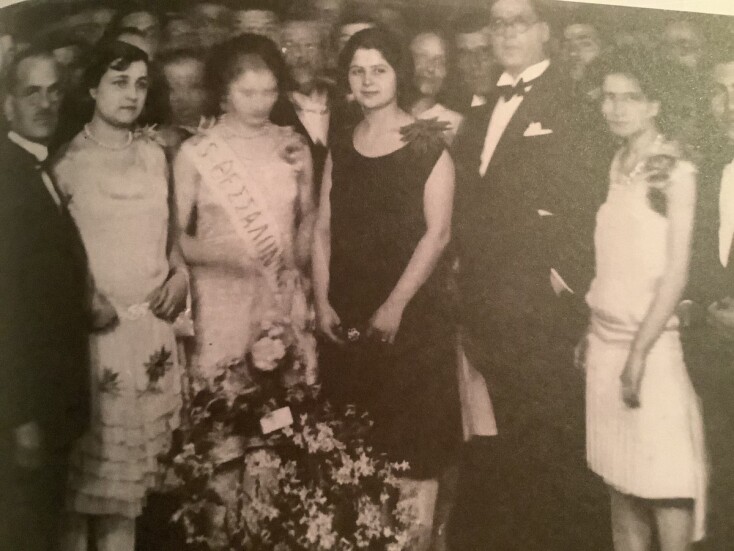 Υποψήφιες των καλλιστείων του 1929 στη Θεσσαλονίκη