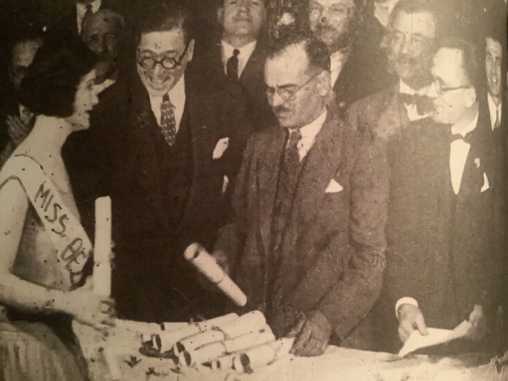 Υποψήφιες των καλλιστείων του 1929 στη Θεσσαλονίκη