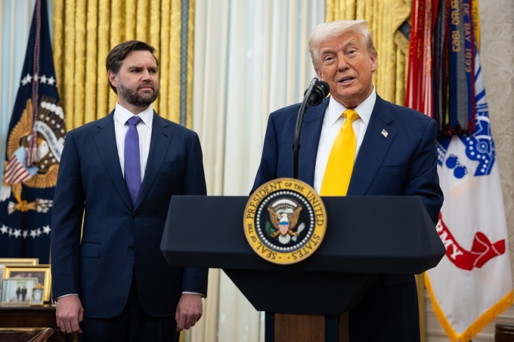 Τζέι Ντι Βανς και Ντόναλντ Τραμπ