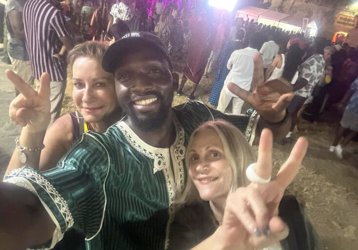 Εγώ, η Λένα Διβάνη και ένας καινούργιος φίλος μας