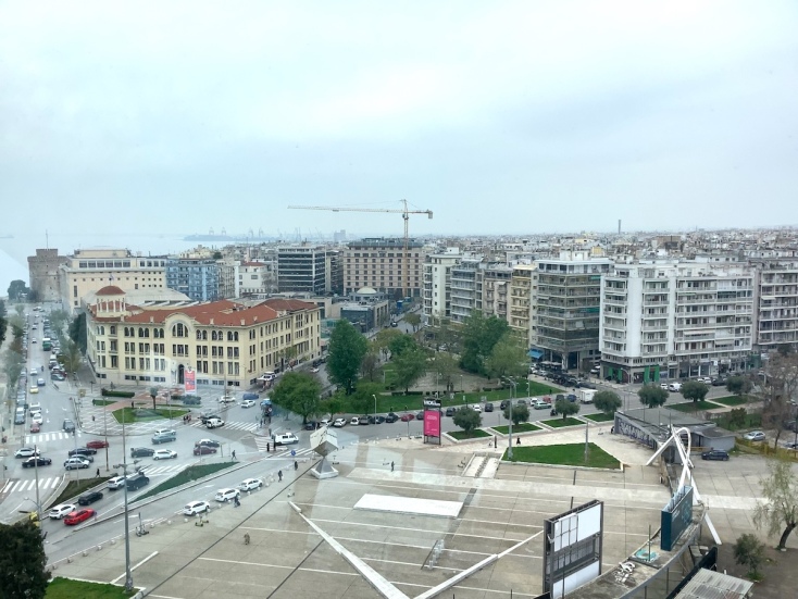 η θέα από τον Πύργο του ΟΤΕ