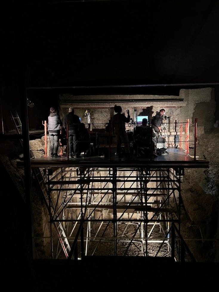 Βεργίνα: Αποκαταστάθηκε τοιχογραφία από τον τάφο του Φιλίππου Β’