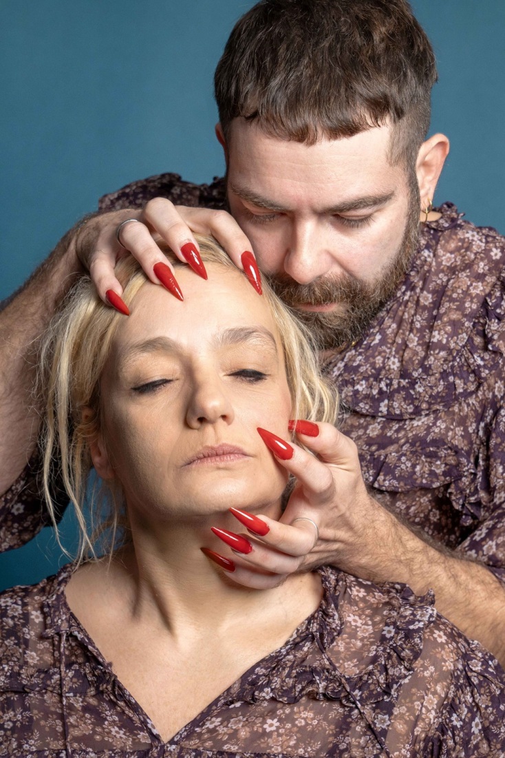 Η Λένα Κιτσοπούλου και ο Βασίλης Βηλαράς στο «Σε φιλώ, Πέτρος»