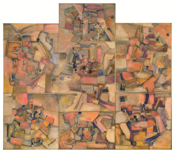 Mπάμπης Ρετζεπόπουλος, Χειμωνιάτικο ταξίδι, στην Αναδρομική έκθεση στην Πινακοθήκη Δήμου Αθηναίων