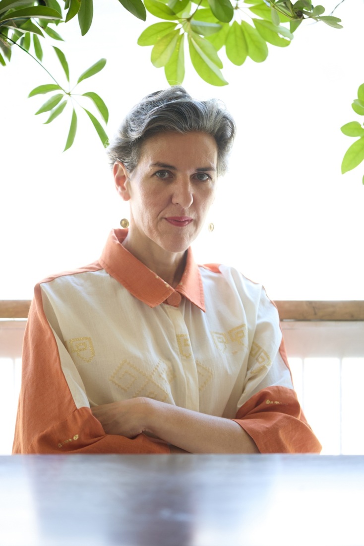 Η Τζένη Αργυρίου, η καλλιτεχνική διευθύντρια στο Διεθνές Φεστιβάλ Χορού Καλαμάτας