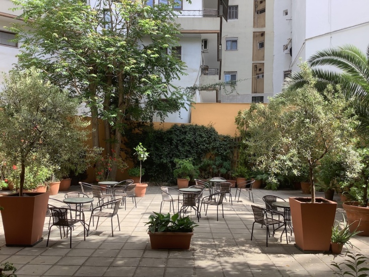 Ο κήπος της Αγιορειτικής Εστίας