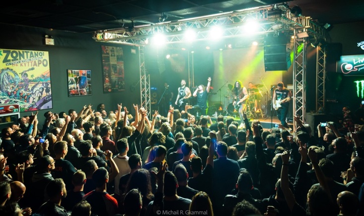 Οι Iron Beast στο No Remorse Festival στο Κύτταρο