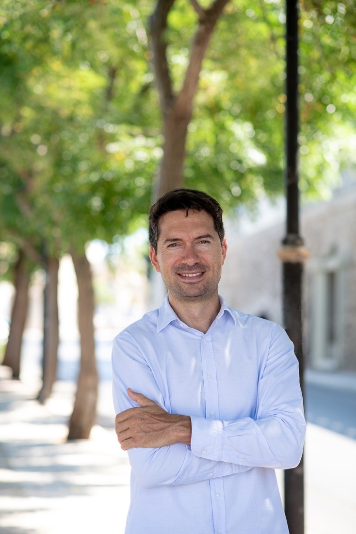 Ο καλλιτεχνικός διευθυντής του 13ου Φεστιβάλ Μουσικής Δωματίου Χανίων, Γιώργος Μαθιουλάκης