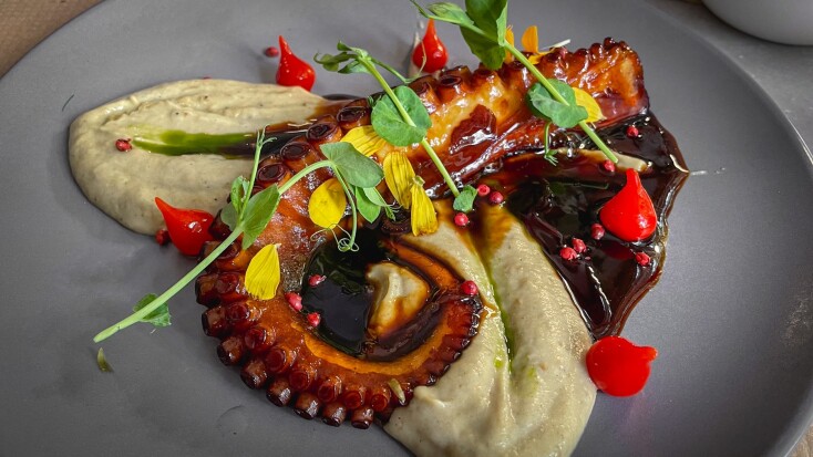 Πιάτο από εστιατόριο της Θεσσαλονίκης