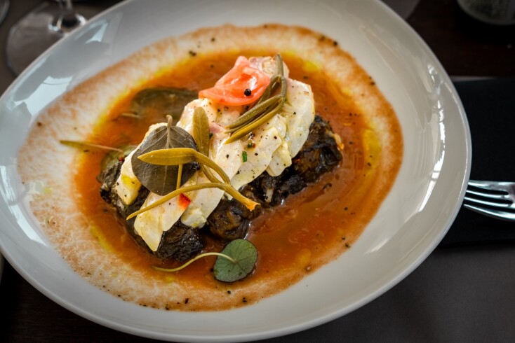 Πιάτο από εστιατόριο της Θεσσαλονίκης