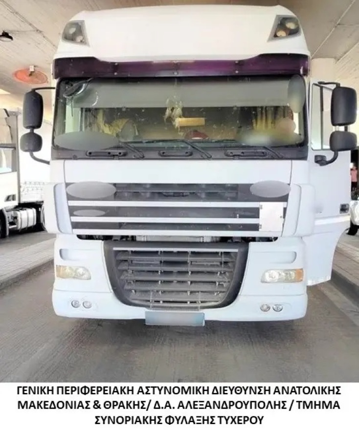 μετανάστες, νταλικα