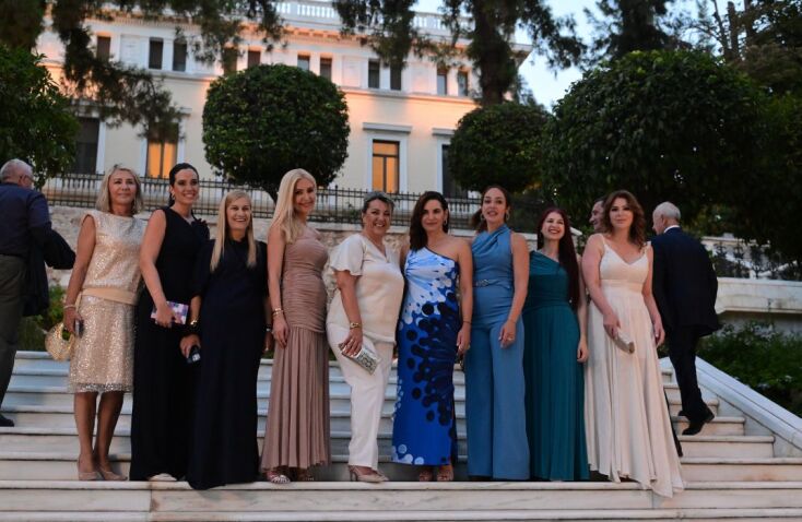 Φωτογραφικά στιγμιότυπα από την δεξίωση στο Προεδρικό Μέγαρο για την 51ή επέτειο Αποκατάστασης της Δημοκρατίας 