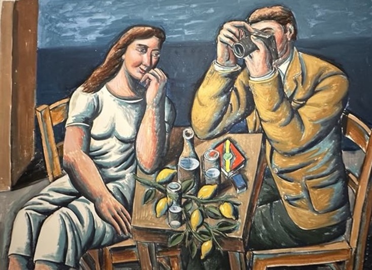 Παύλος Σάμιος, «Ζευγάρι με λεμόνια»