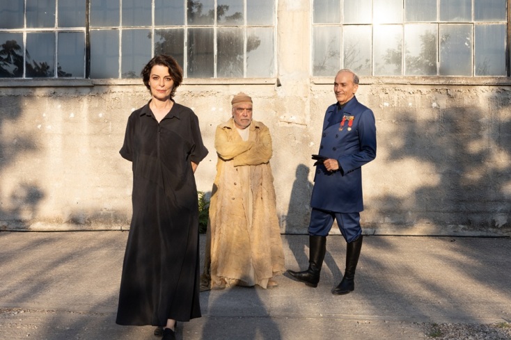 Μαρία Πρωτόπαππα (Γυναίκα), Δημήτρης Πιατάς (Πηλέας), Γιάννης Νταλιάνης (Μενέλαος)