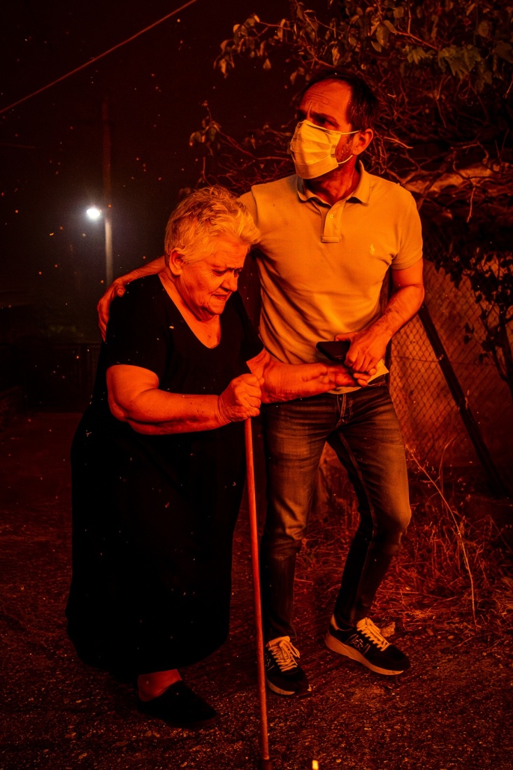 Φωτιά στην Αρχαία Ολυμπία