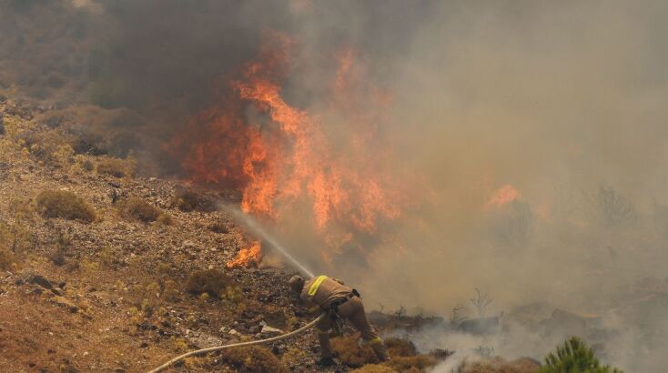 Βίντεο από drone αποκαλύπτει το μέγεθος της καταστροφής στη βόρεια Χίο
