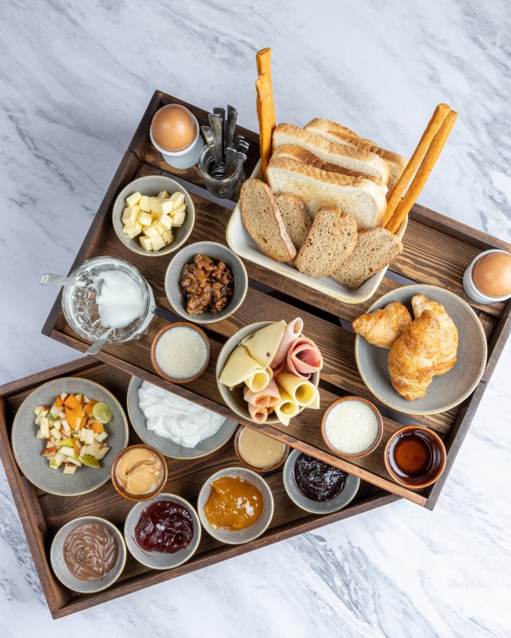 Garcon Brasserie, πρωινό