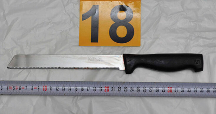 Το μαχαίρι μήκους 31 εκατοστών