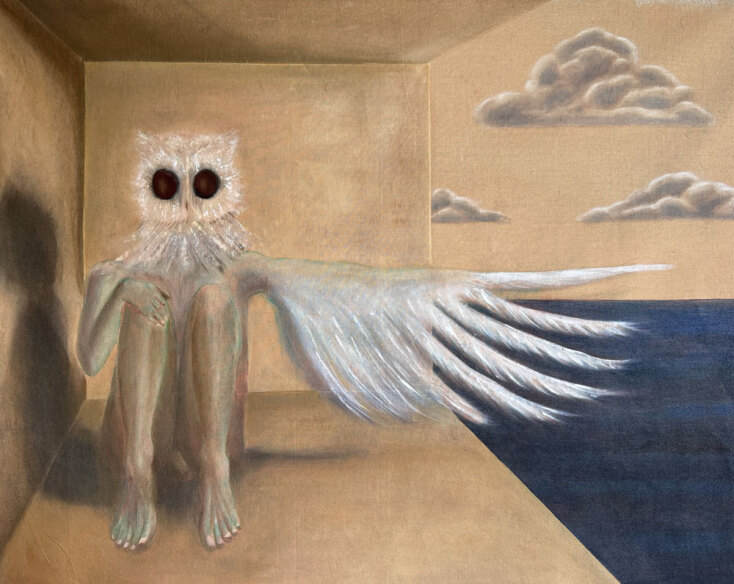 Κουκουβάνθρωπος της Μονς Γιόργκενσεν στην Art Athina 2025