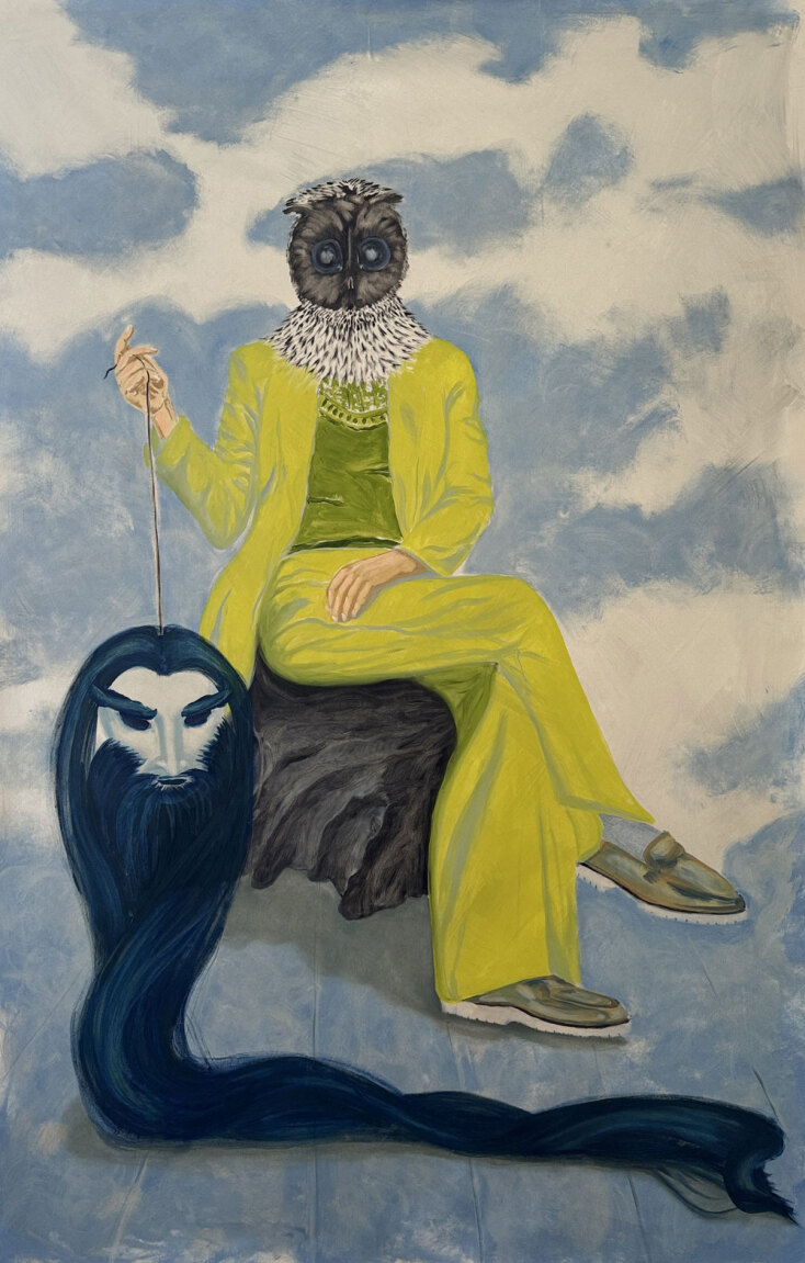 Κουκουβάνθρωπος της Μονς Γιόργκενσεν στην Art Athina 2025