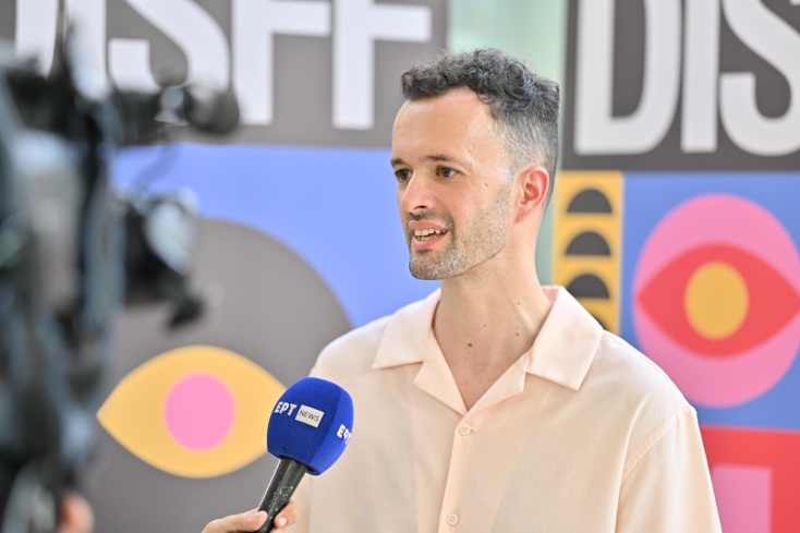 Ο καλλιτεχνικός διευθυντής του Φεστιβάλ Γιώργος Αγγελόπουλος