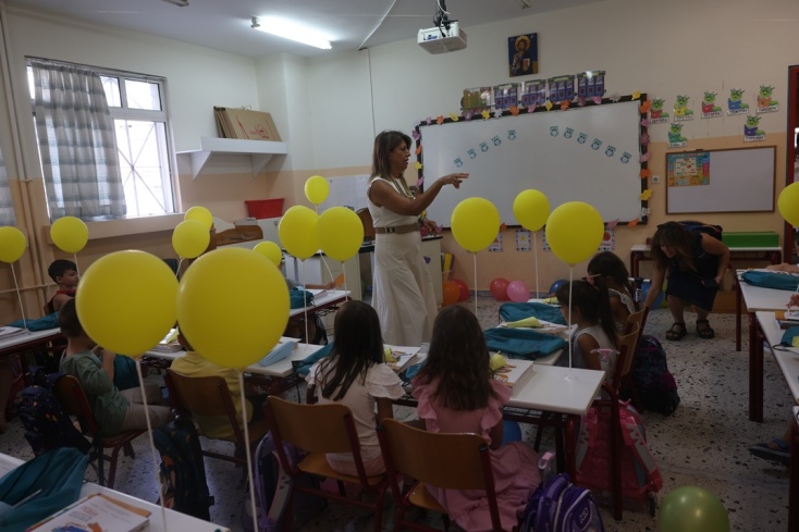 Εικόνες από το πρώτο κουδούνι στα σχολεία 