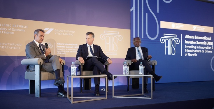 Συνάντηση Μητσοτάκη με τον αντιπρόεδρο της BlackRock