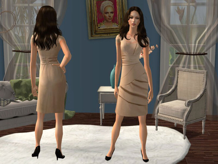 Φόρεμα Shola παιχνίδι «The Sims»