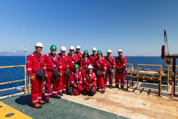 Energy Observer στις εξέδρες του Πρίνου