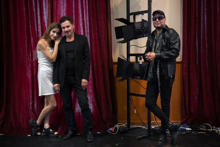 Οι συντελεστές της παράστασης «Το τέλος του έρωτα» που ανεβαίνει στο ΚΘΒΕ