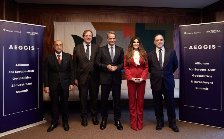 Ο Κυριάκος Μητσοτάκης στη Νέα Υόρκη