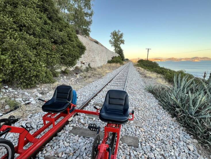 Railbiking στα Μέγαρα