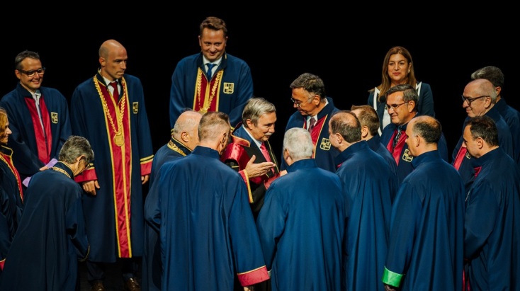 Επίτιμος διδάκτωρ του Πανεπιστημίου Πειραιά ο Πρόεδρος του Ιδρύματος Ωνάση, Αντώνης Σ. Παπαδημητρίου