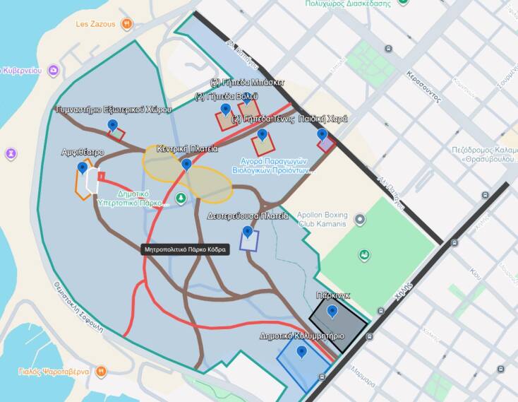 Στρατόπεδο Κόδρα, από τις προτάσεις που κατατέθηκαν