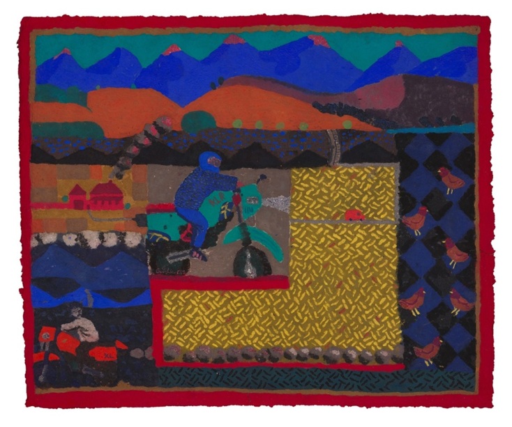 Έργο του Γιάννη Ευθυμίου στην έκθεση «Η κορυφή πίσω από το βουνό»